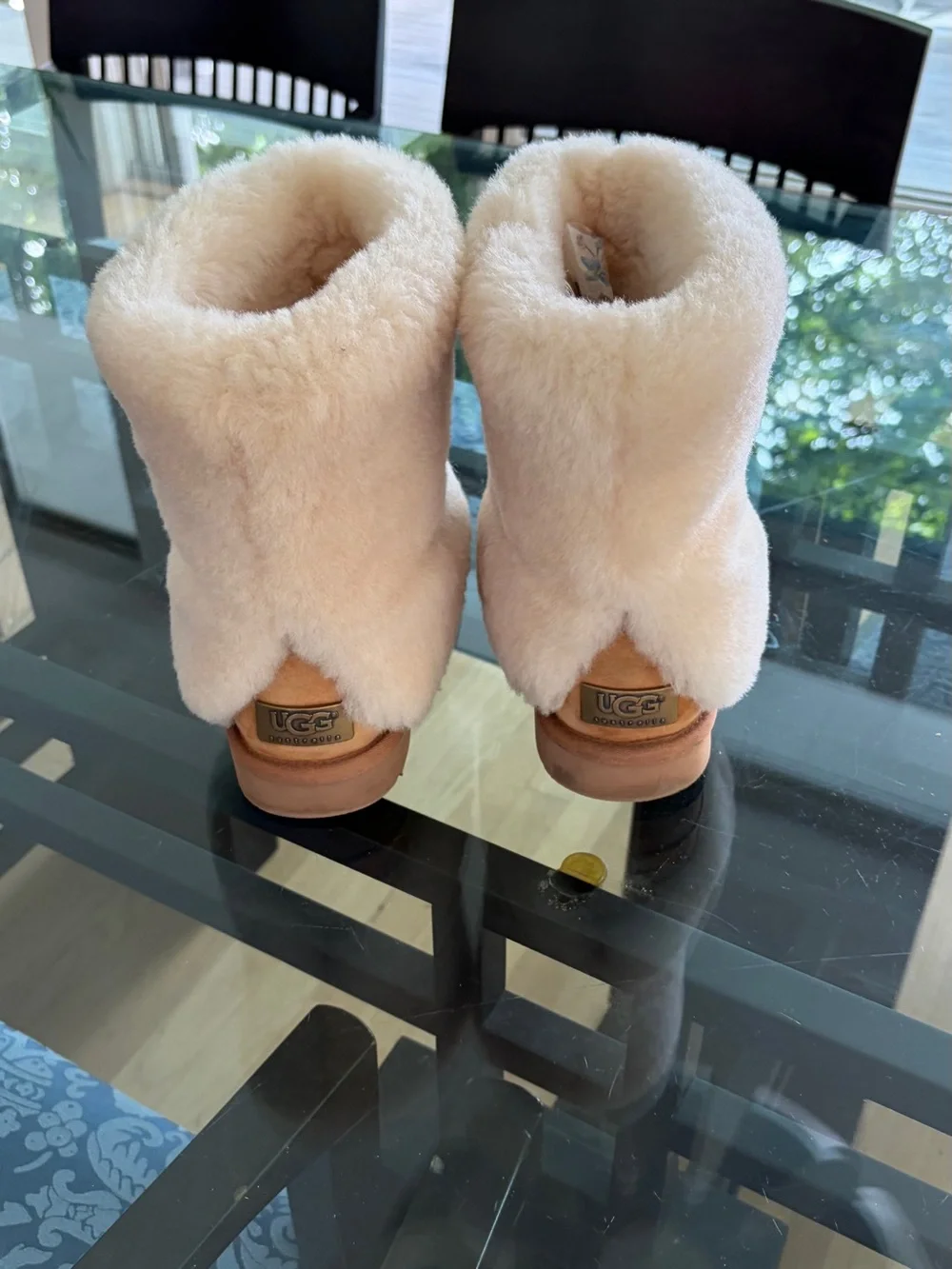 UGG chestnut suede